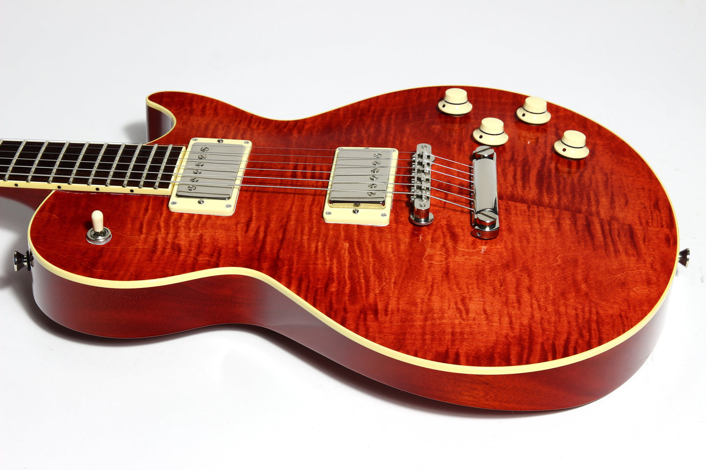 2013 Collings CL City Limits Deluxe Flametop -- Throbak Custom ER Humbuckers, Madagascar Rosewood! dlx