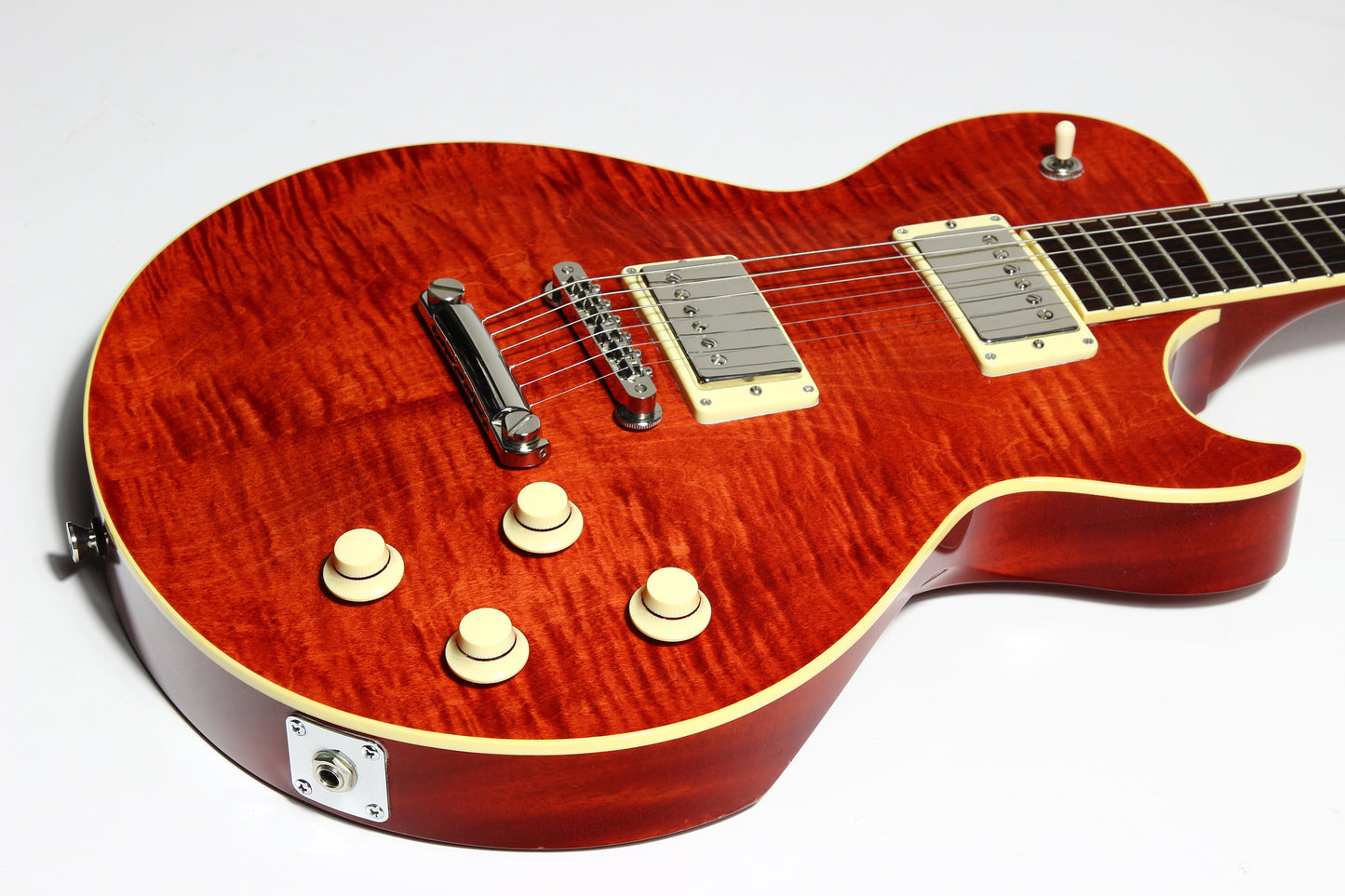 2013 Collings CL City Limits Deluxe Flametop -- Throbak Custom ER Humbuckers, Madagascar Rosewood! dlx