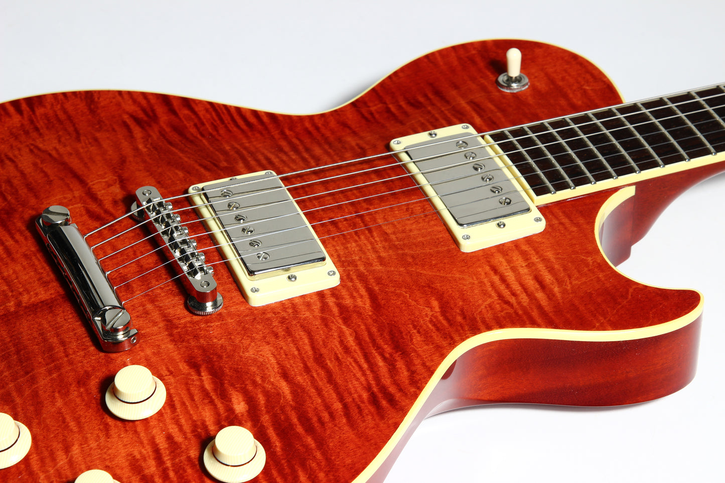 2013 Collings CL City Limits Deluxe Flametop -- Throbak Custom ER Humbuckers, Madagascar Rosewood! dlx