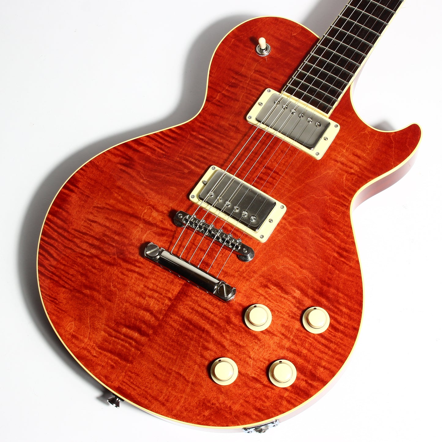 2013 Collings CL City Limits Deluxe Flametop -- Throbak Custom ER Humbuckers, Madagascar Rosewood! dlx