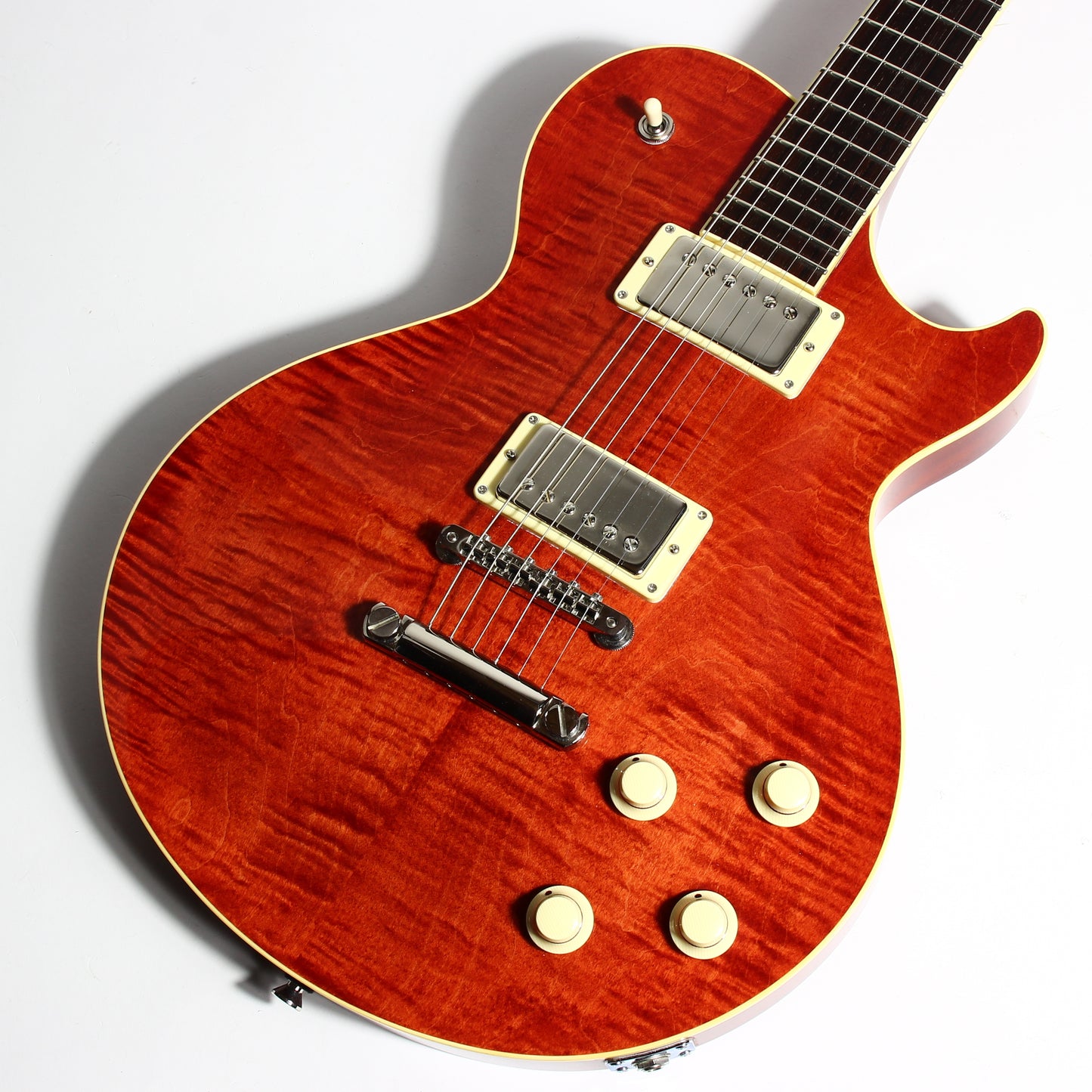 2013 Collings CL City Limits Deluxe Flametop -- Throbak Custom ER Humbuckers, Madagascar Rosewood! dlx