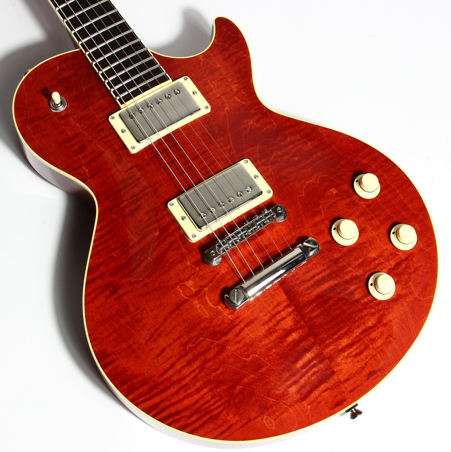 2013 Collings CL City Limits Deluxe Flametop -- Throbak Custom ER Humbuckers, Madagascar Rosewood! dlx