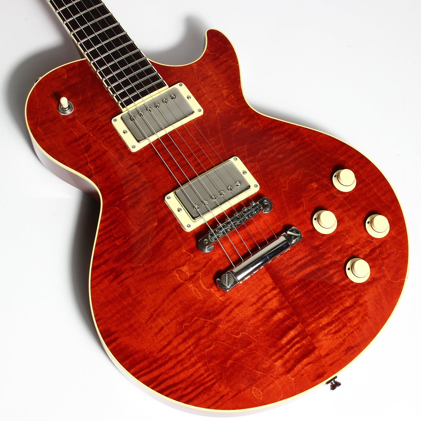 2013 Collings CL City Limits Deluxe Flametop -- Throbak Custom ER Humbuckers, Madagascar Rosewood! dlx