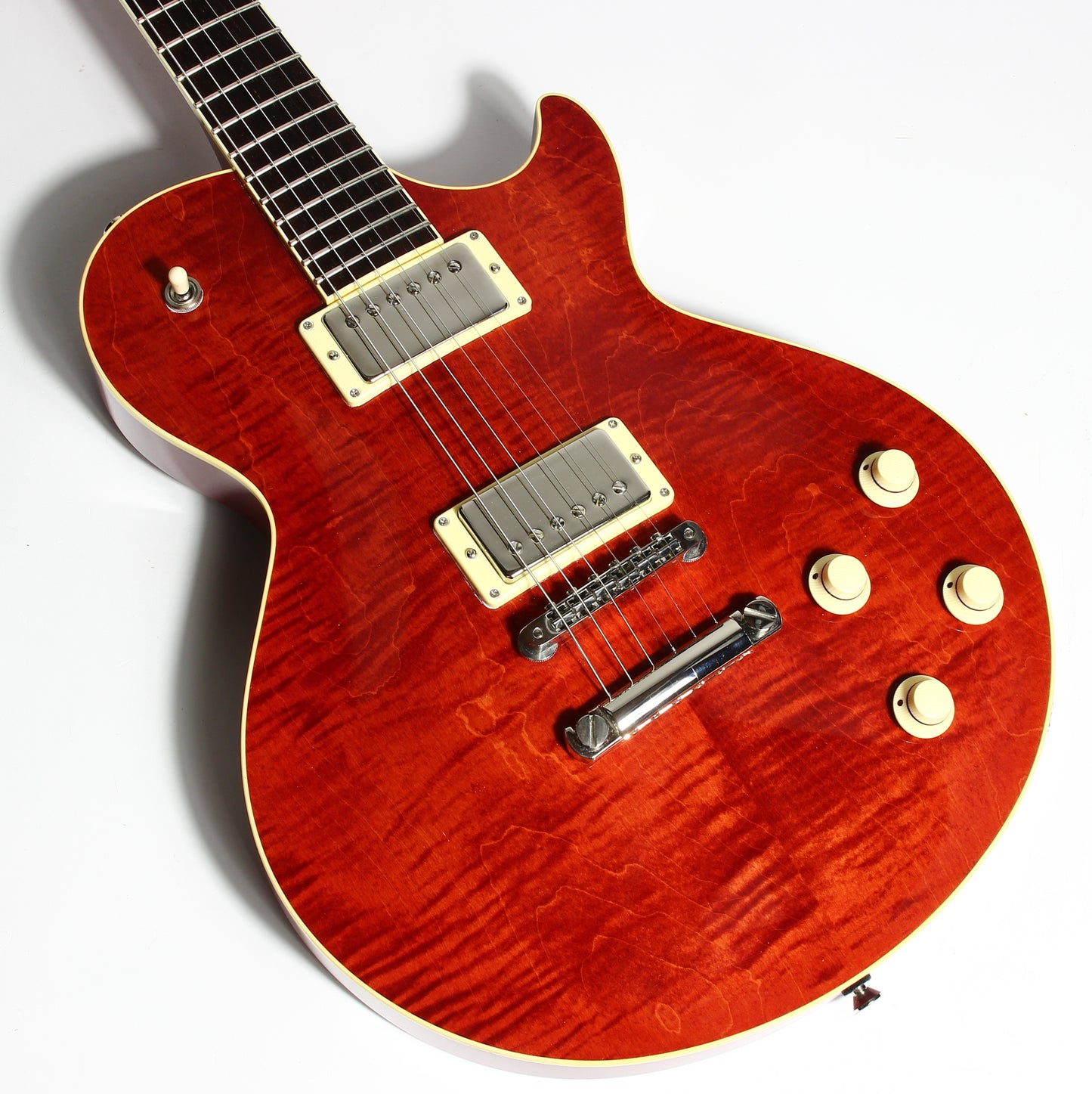 2013 Collings CL City Limits Deluxe Flametop -- Throbak Custom ER Humbuckers, Madagascar Rosewood! dlx