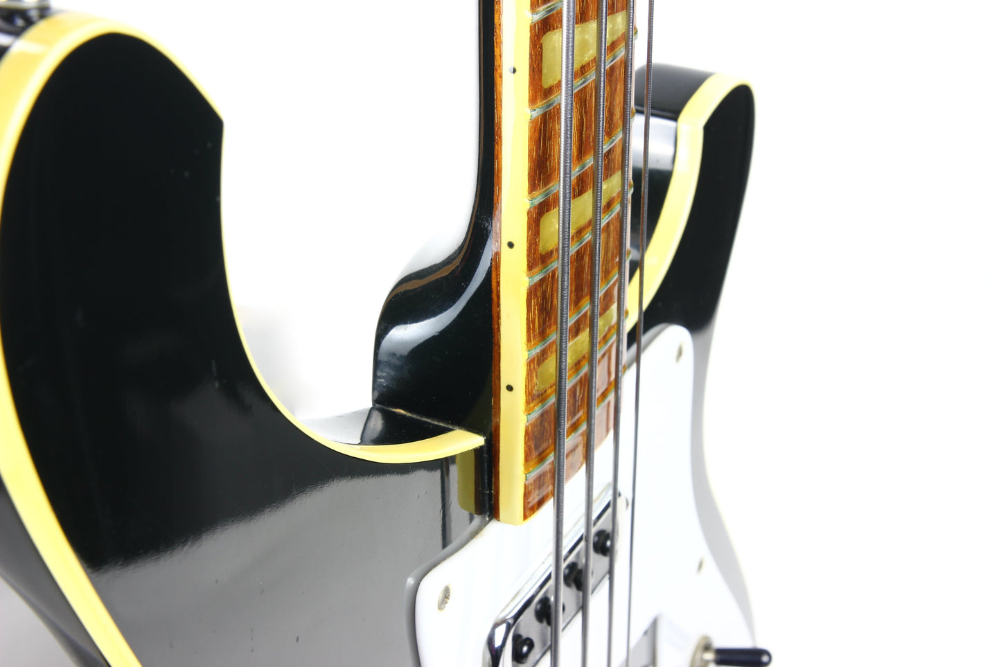 1981 Rickenbacker 4001 Bass Vintage Jetglo Black - 4003 4000 1980’s