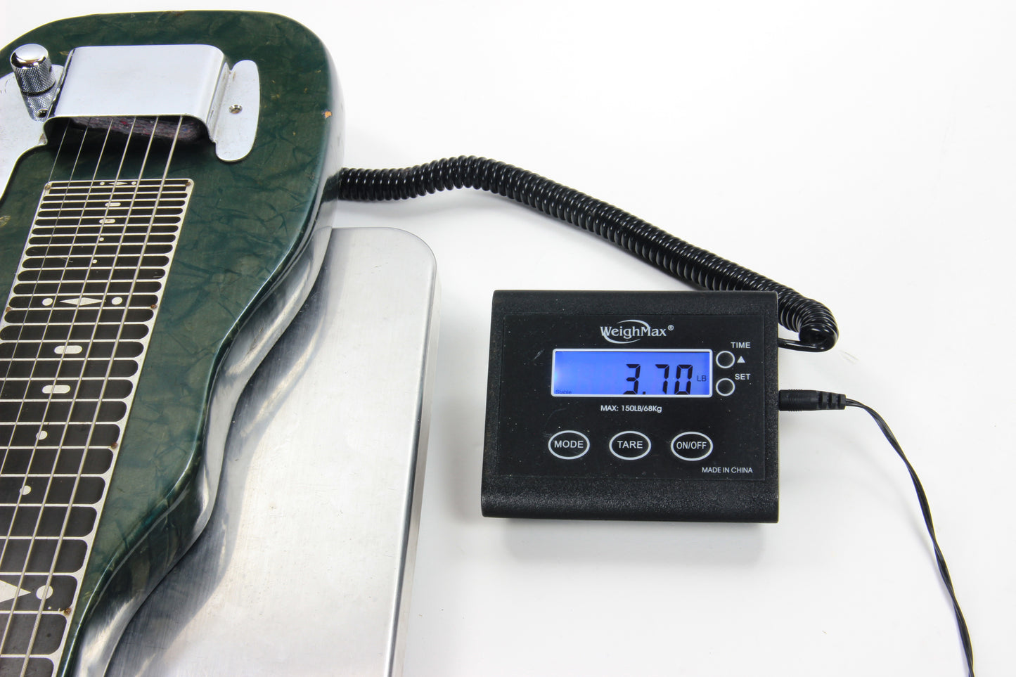 Rare BLUE c. 1954 Fender Champion Lap Steel Guitar - 1950's Champ Green Pearloid