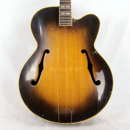 1949 Gibson L-7C Acoustic Archtop Guitar Project in Sunburst L7 Cutaway