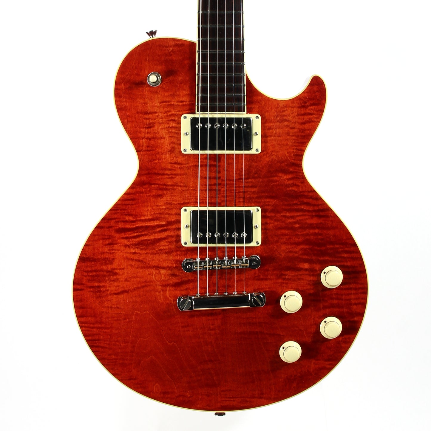 2013 Collings CL City Limits Deluxe Flametop -- Throbak Custom ER Humbuckers, Madagascar Rosewood! dlx