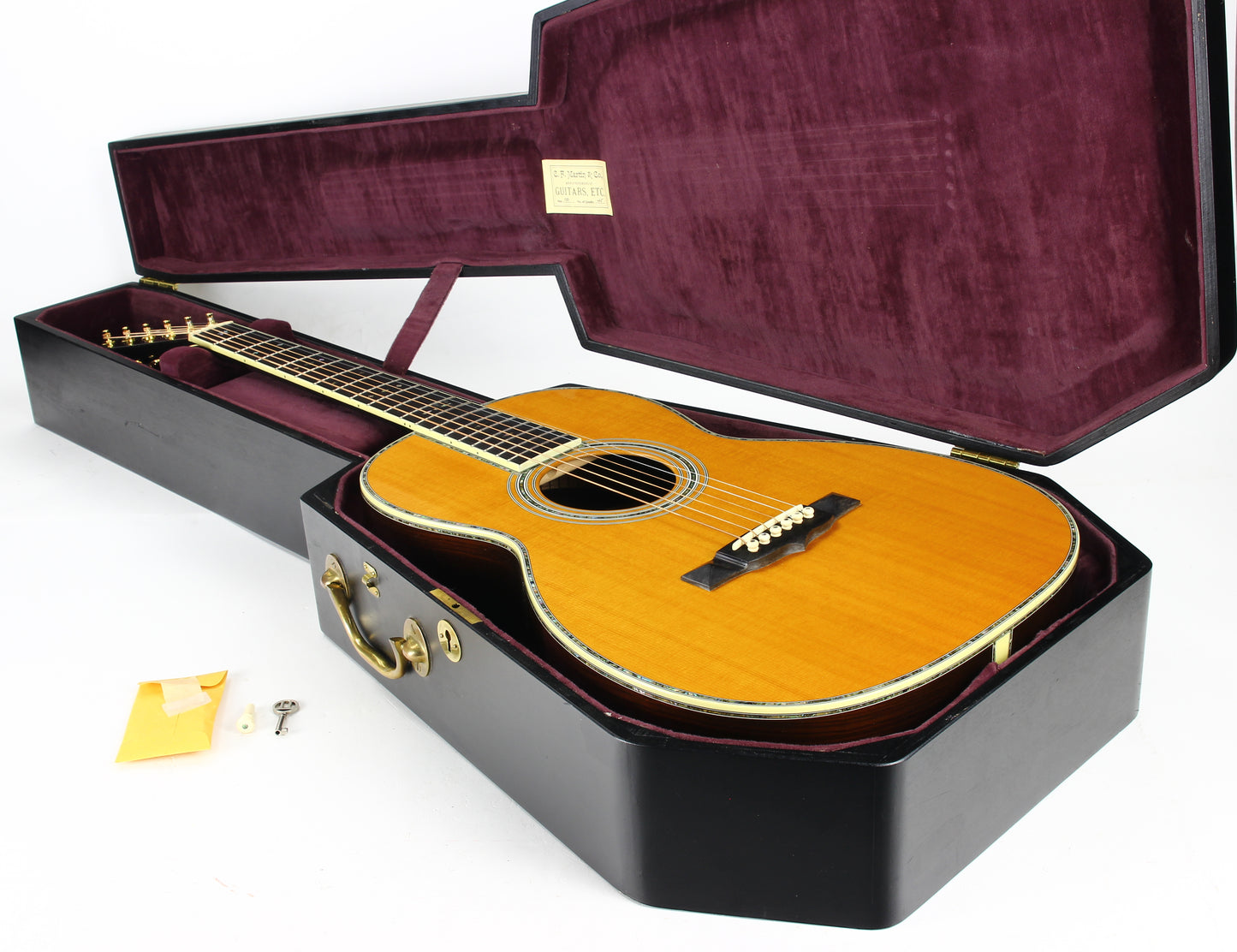 1997 Martin 00-45 Stauffer Brazilian Rosewood Commemorative - VERY RARE, Limited Edition, Coffin Case