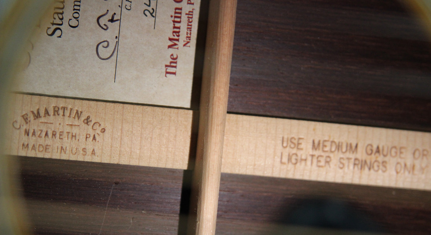 1997 Martin 00-45 Stauffer Brazilian Rosewood Commemorative - VERY RARE, Limited Edition, Coffin Case