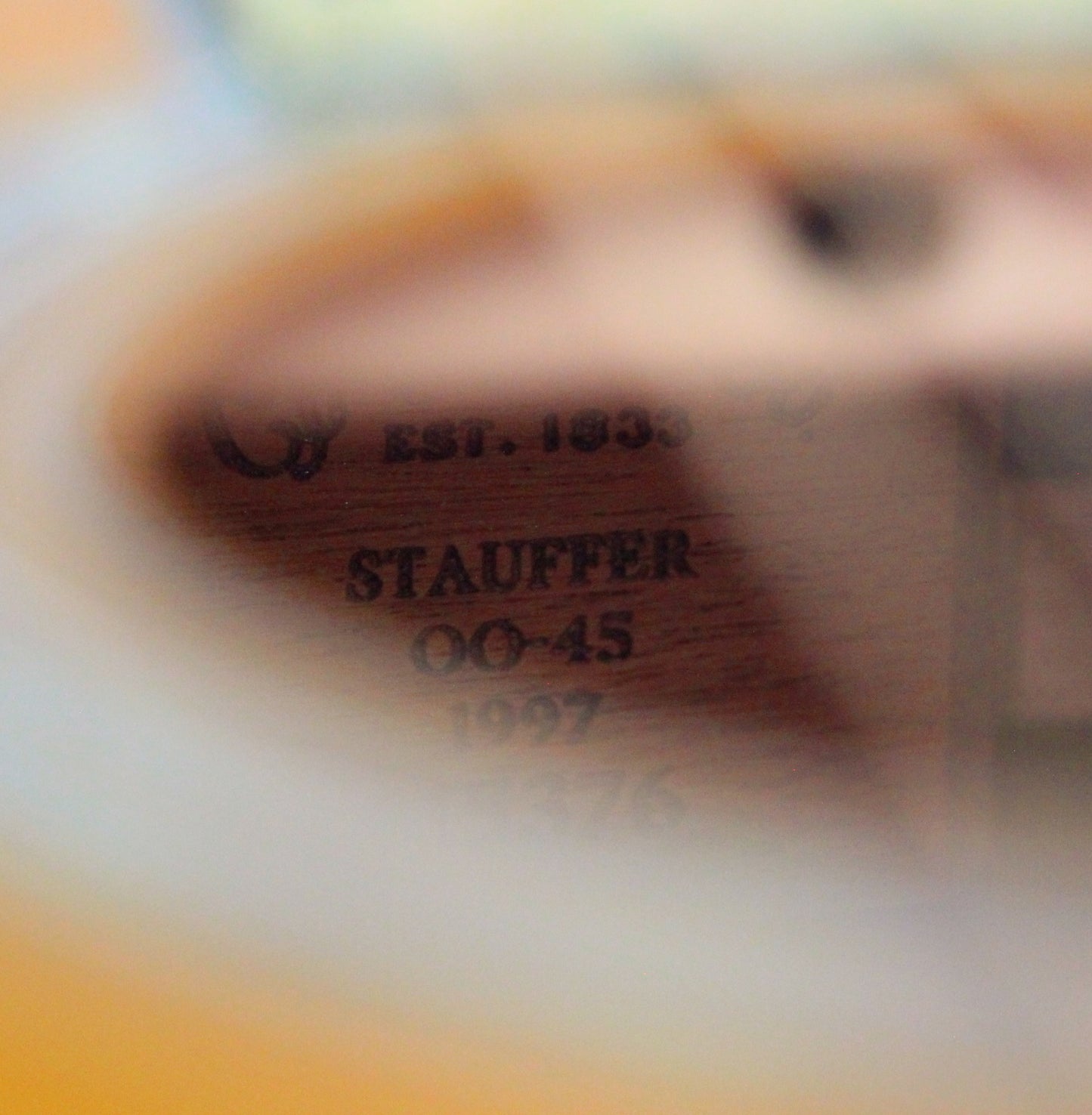 1997 Martin 00-45 Stauffer Brazilian Rosewood Commemorative - VERY RARE, Limited Edition, Coffin Case