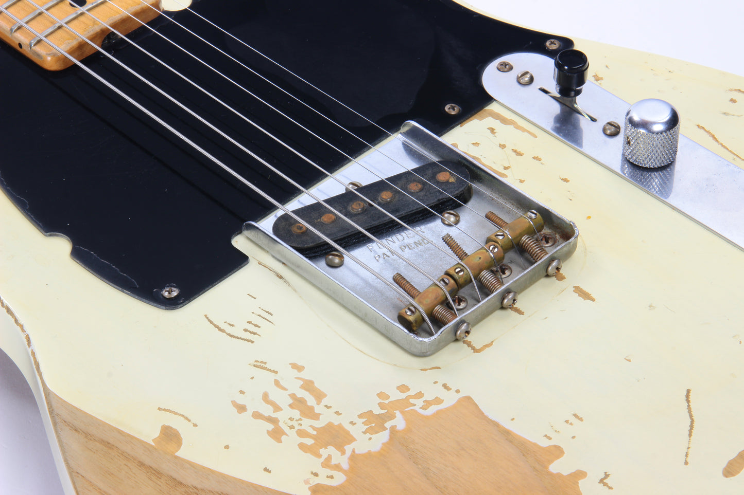 2006 Fender Custom Shop JOHN ENGLISH Masterbuilt JEFF BECK 1954 Esquire Relic Telecaster Blackguard