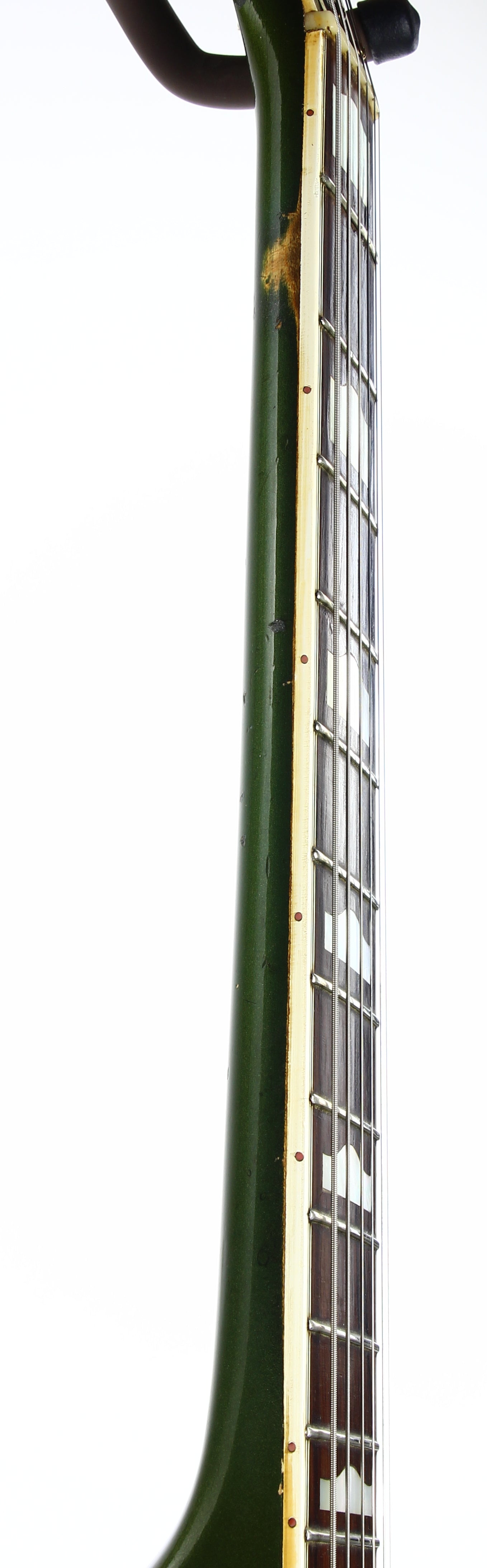1957 Gretsch 6196 Country Club CADILLAC GREEN - Dearmond Pickups, white falcon size hollowbody guitar