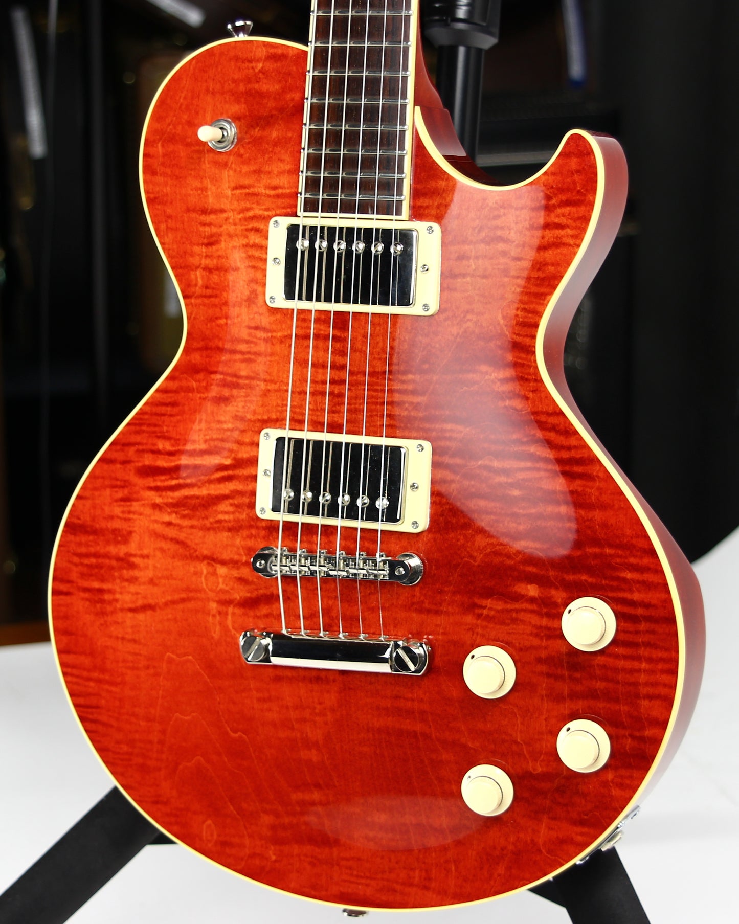 2013 Collings CL City Limits Deluxe Flametop -- Throbak Custom ER Humbuckers, Madagascar Rosewood! dlx