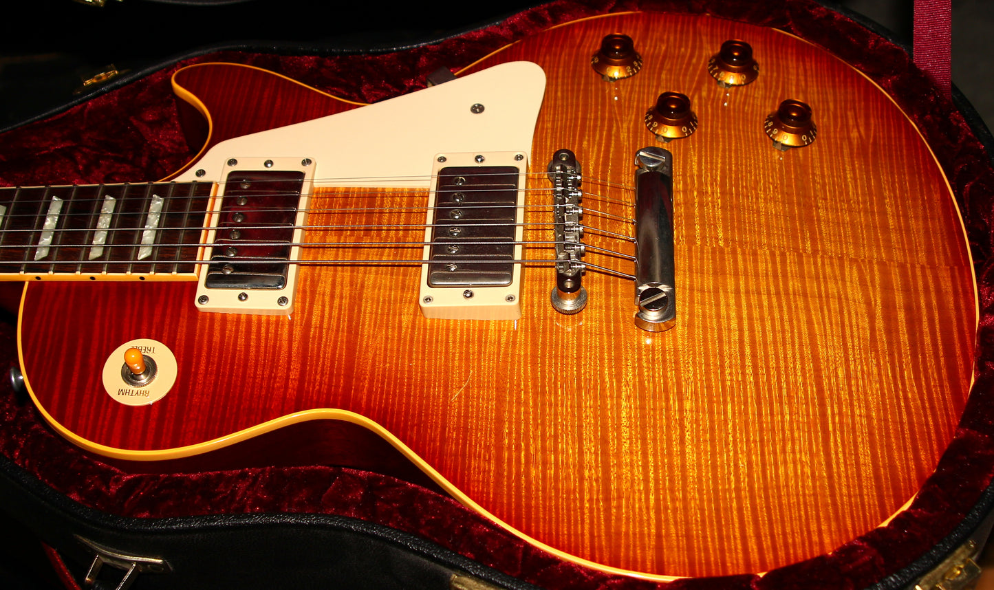 2000 Gibson '59 Les Paul Standard Custom Shop 1959 Historic Reissue Burst R9 -- Good-Wood Era!