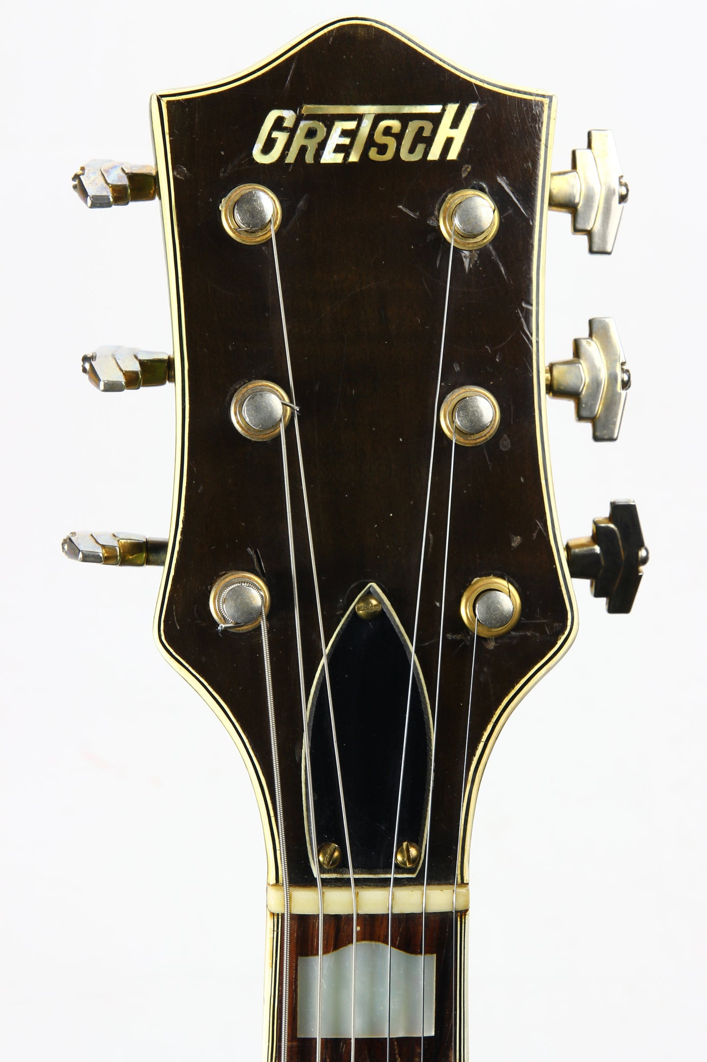 1957 Gretsch 6196 Country Club CADILLAC GREEN - Dearmond Pickups, white falcon size hollowbody guitar