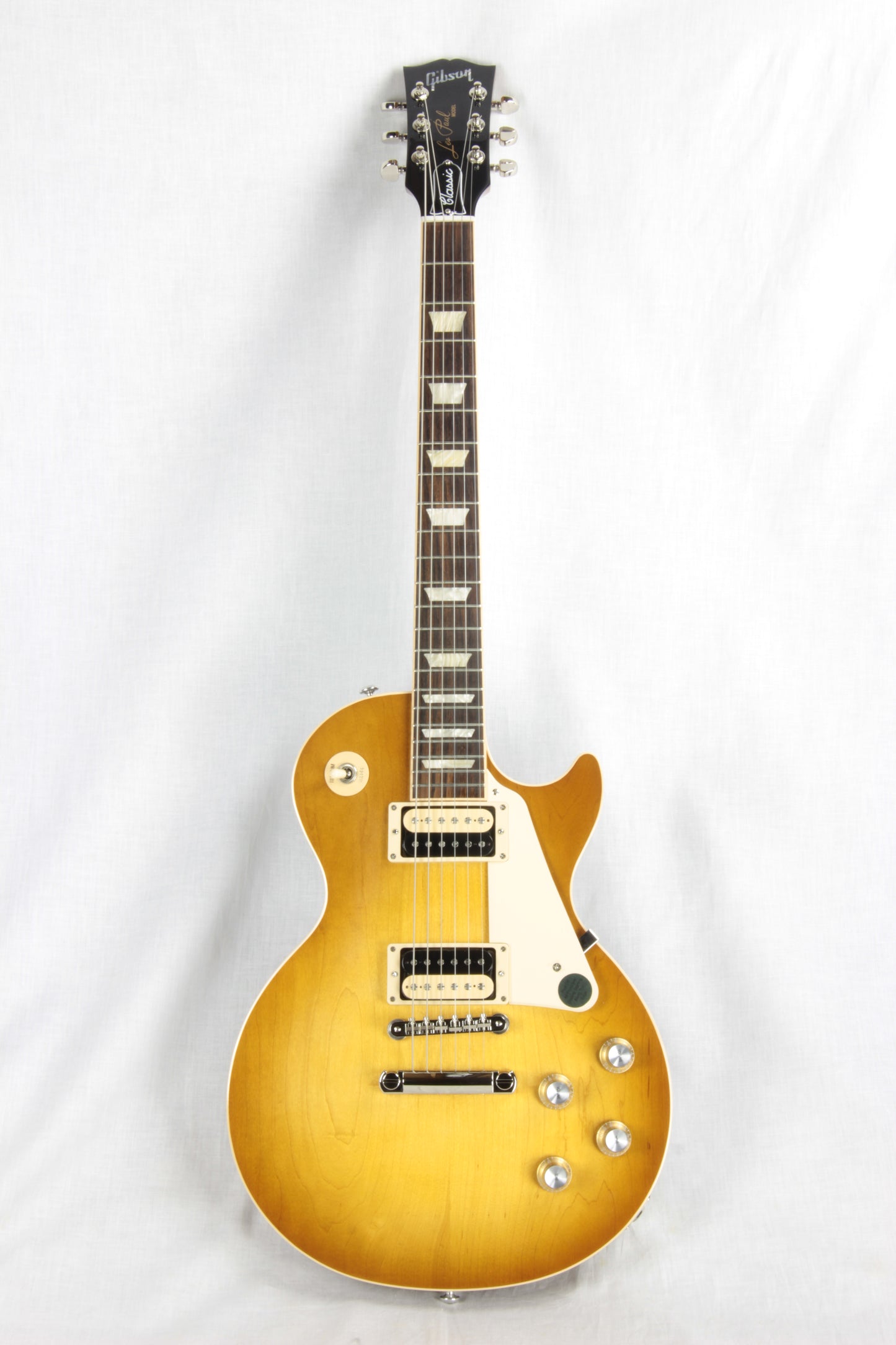 2019 Gibson Les Paul Classic Honeyburst 60's Neck w Zebra Pickups! w OHSC!