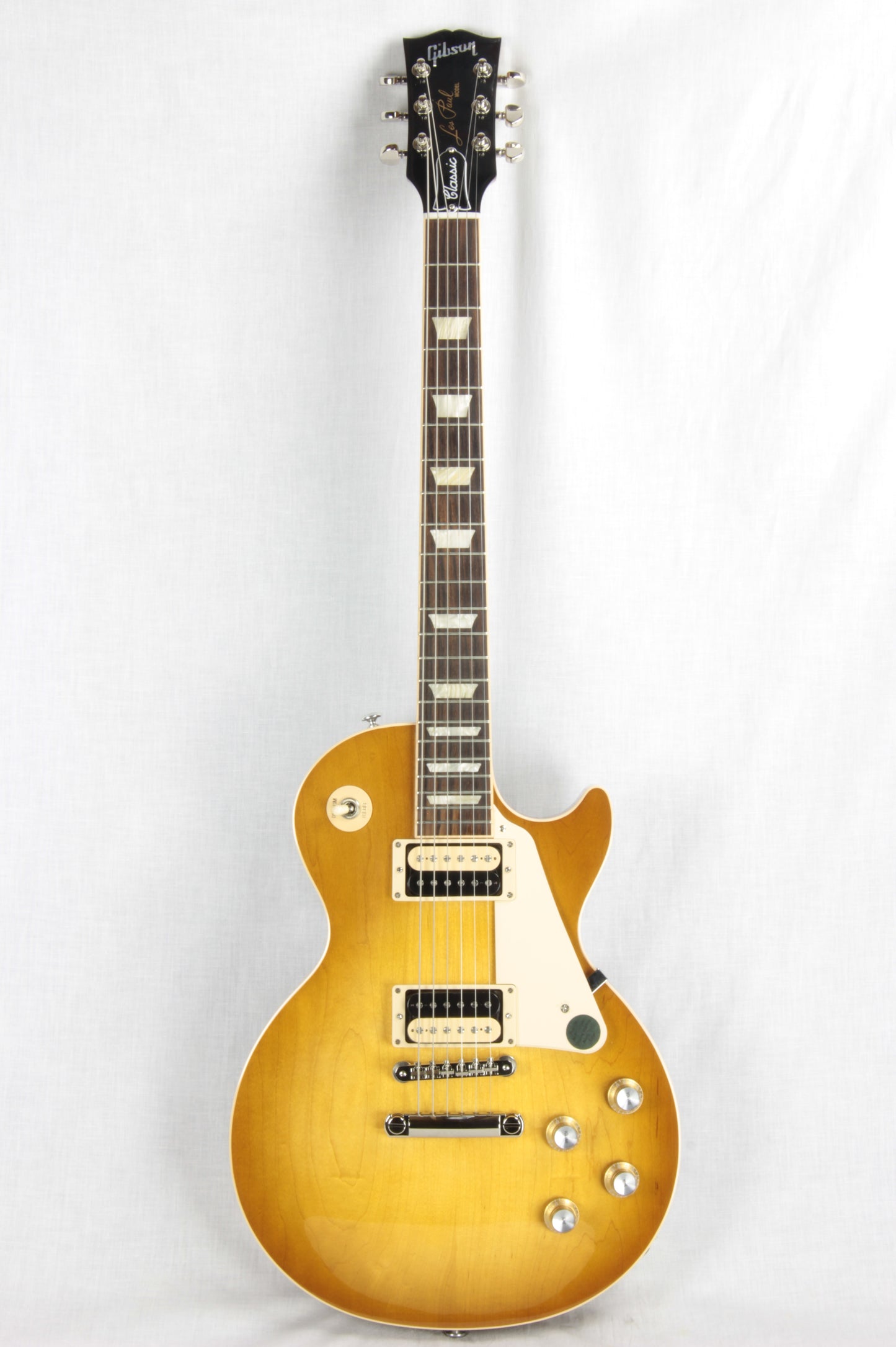 2019 Gibson Les Paul Classic Honeyburst 60's Neck w Zebra Pickups! w OHSC!
