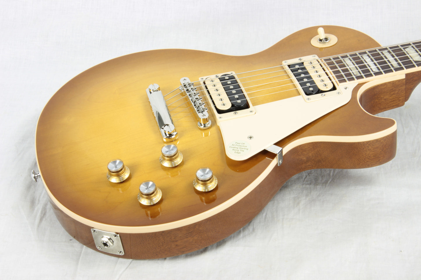 2019 Gibson Les Paul Classic Honeyburst 60's Neck w Zebra Pickups! w OHSC!