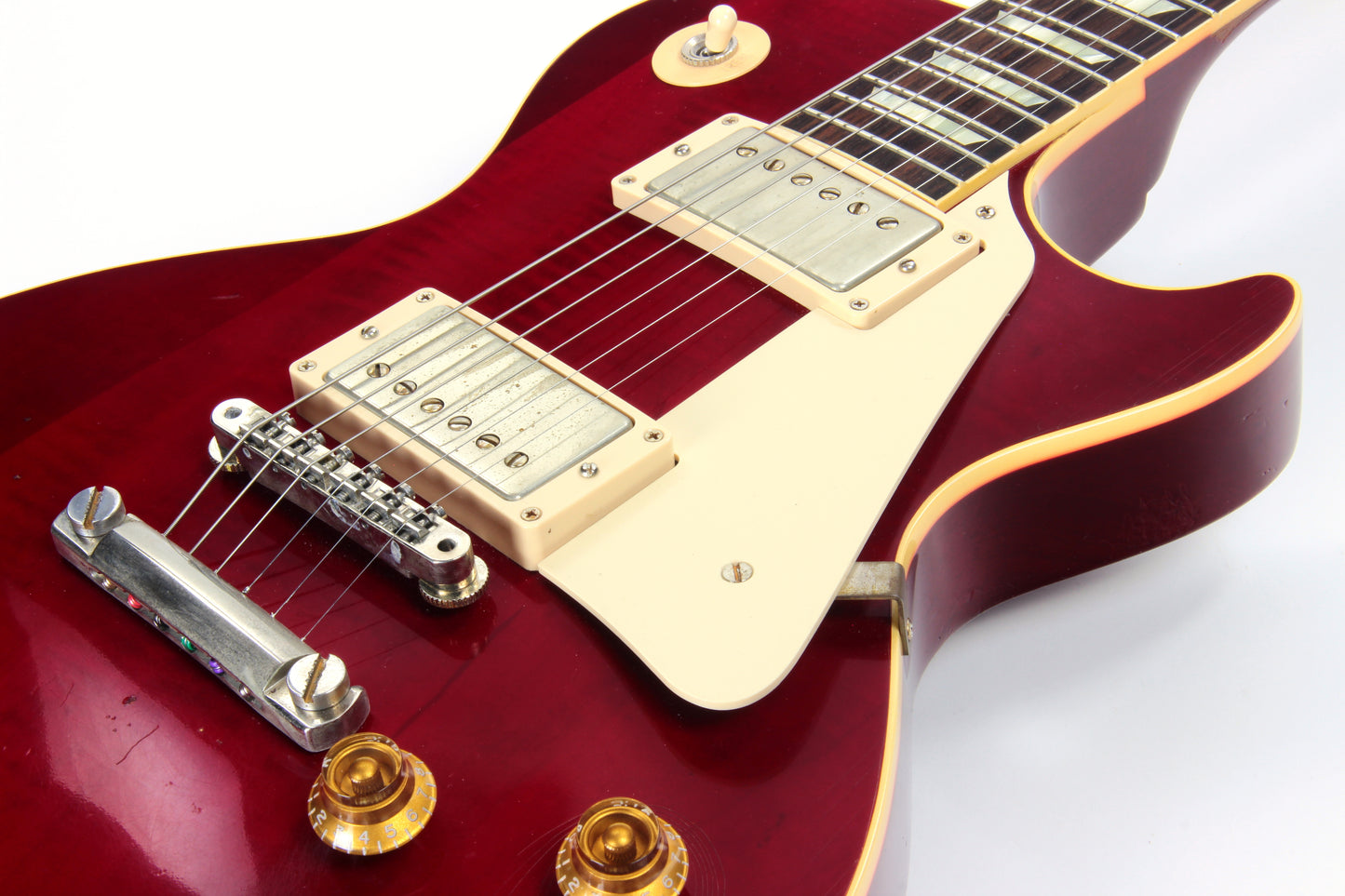 2013 Gibson Custom Shop Lucy 1957 Les Paul George Harrison Eric Clapton Aged Cherry - RARE 100 Made