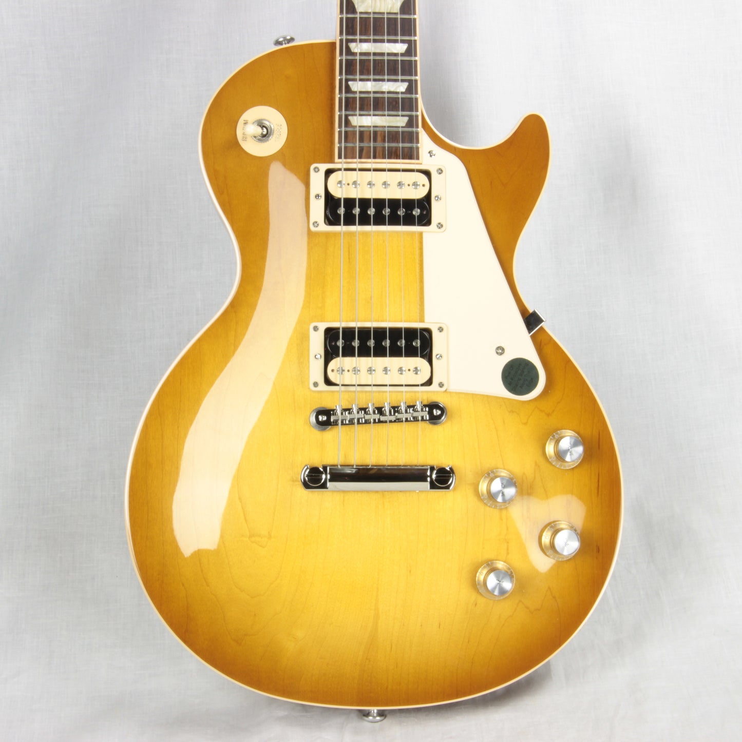 2019 Gibson Les Paul Classic Honeyburst 60's Neck w Zebra Pickups! w OHSC!