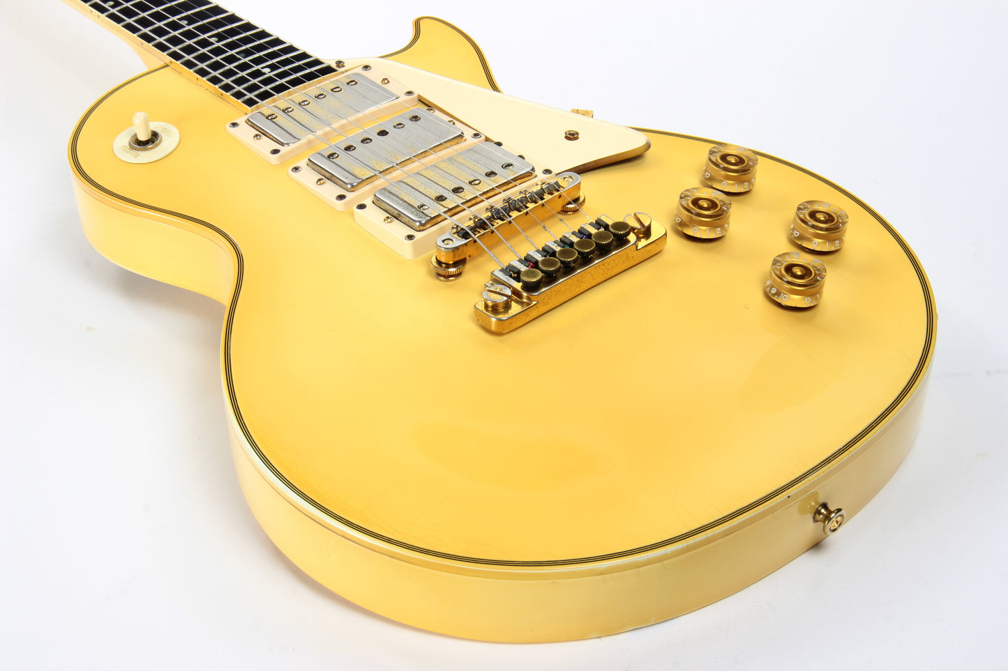 1986 Gibson Les Paul Custom Studio XPL White w/ Explorer Headstock - Extremely Rare Model