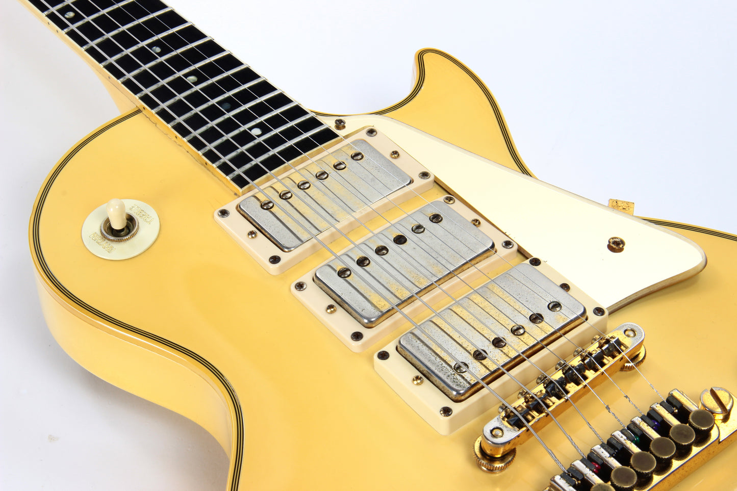1986 Gibson Les Paul Custom Studio XPL White w/ Explorer Headstock - Extremely Rare Model