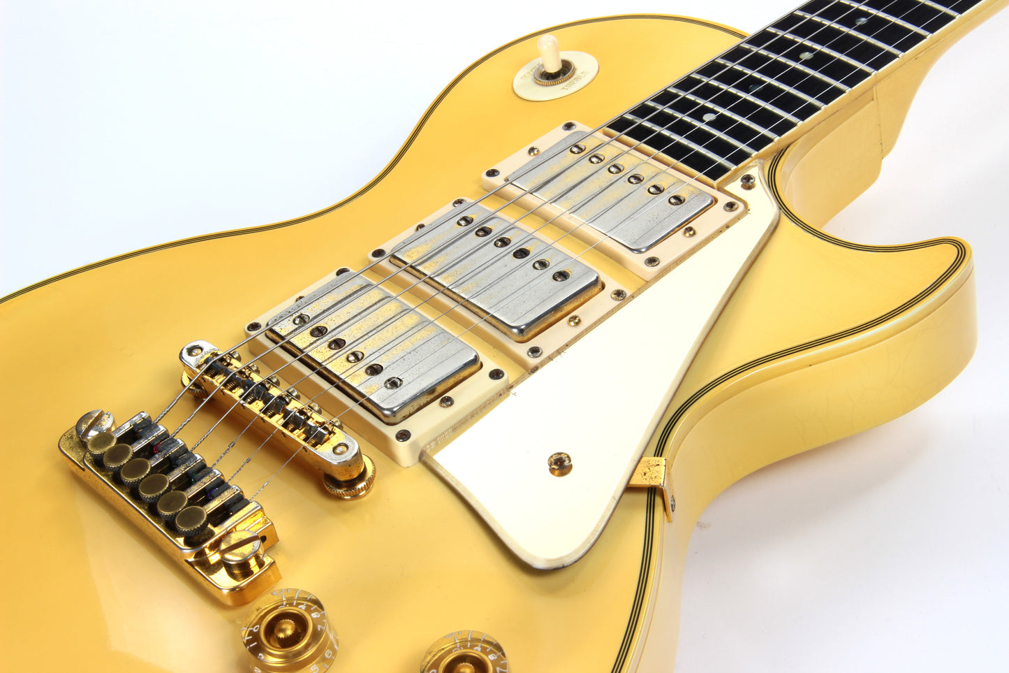 1986 Gibson Les Paul Custom Studio XPL White w/ Explorer Headstock - Extremely Rare Model
