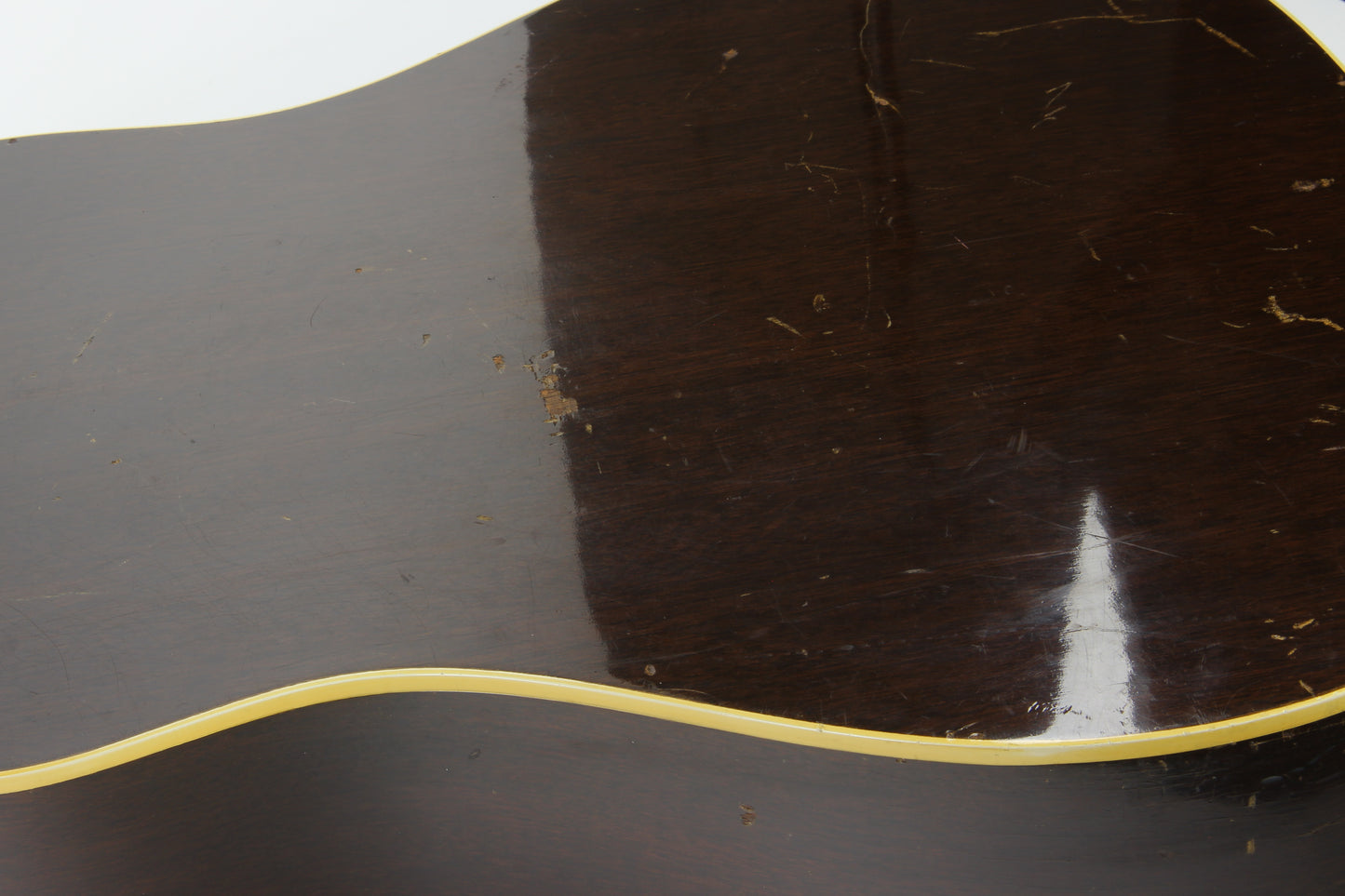 1966 Gibson J-45 Vintage Flattop Acoustic Dreadnought Guitar PROJECT in Dark Sunburst