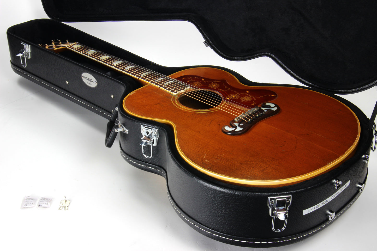 1964 Gibson J-200 Natural Vintage Jumbo Acoustic Guitar - Plays Great!