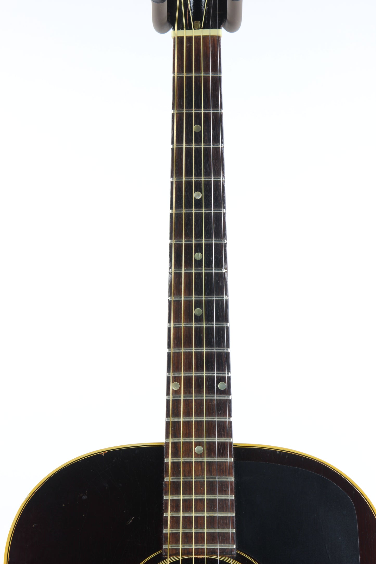 1966 Gibson J-45 Vintage Flattop Acoustic Dreadnought Guitar PROJECT in Dark Sunburst