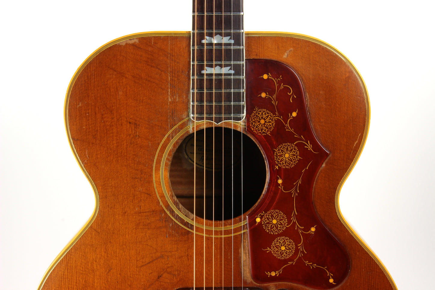 1964 Gibson J-200 Natural Vintage Jumbo Acoustic Guitar - Plays Great!