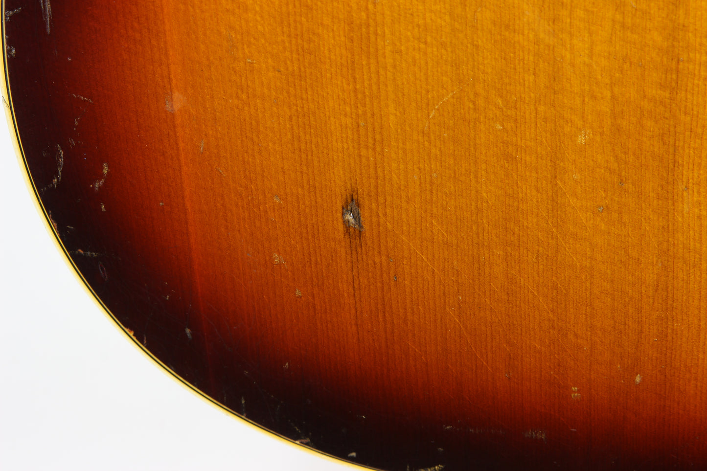 1966 Gibson J-45 Vintage Flattop Acoustic Dreadnought Guitar PROJECT in Dark Sunburst