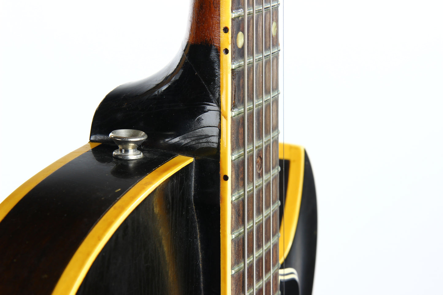 1957 Gibson ES-225T Vintage Thinline Electric Guitar - Sunburst, P-90, 1950’s, NO BREAKS!