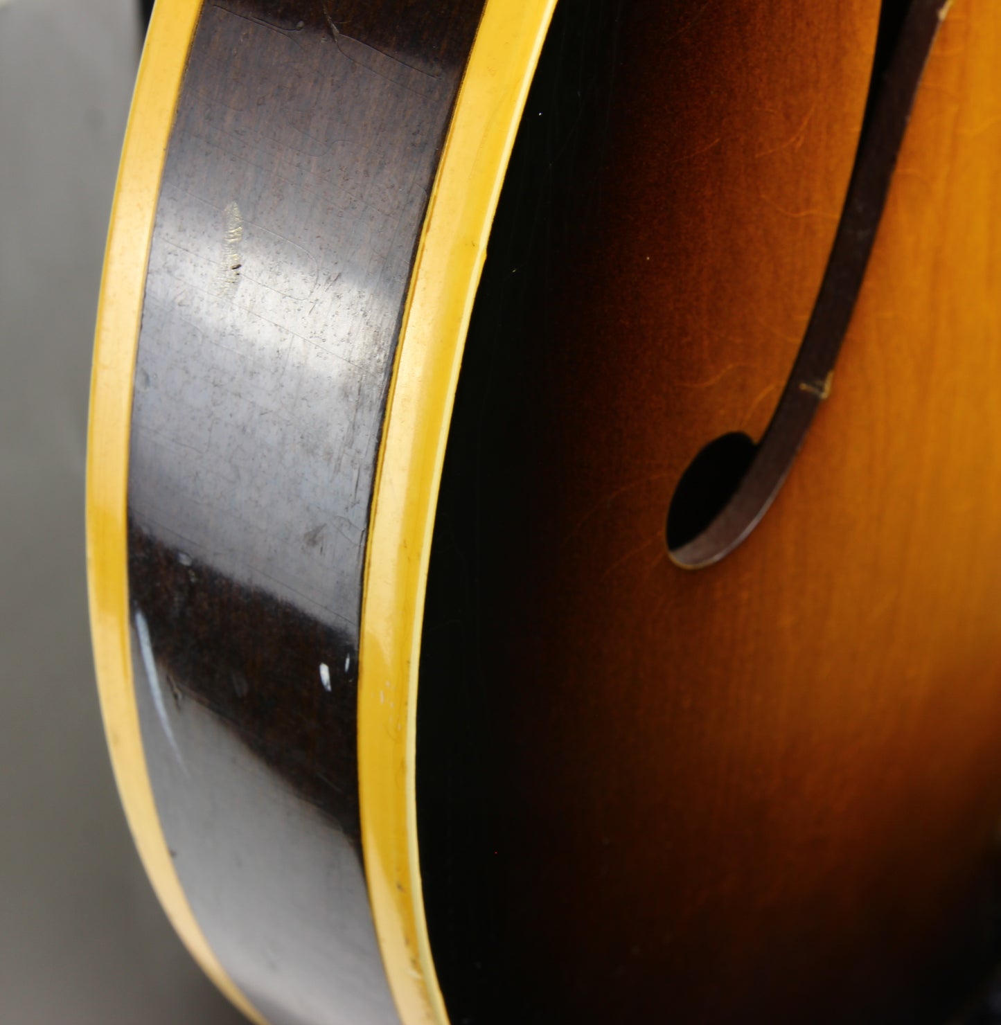 1957 Gibson ES-225T Vintage Thinline Electric Guitar - Sunburst, P-90, 1950’s, NO BREAKS!
