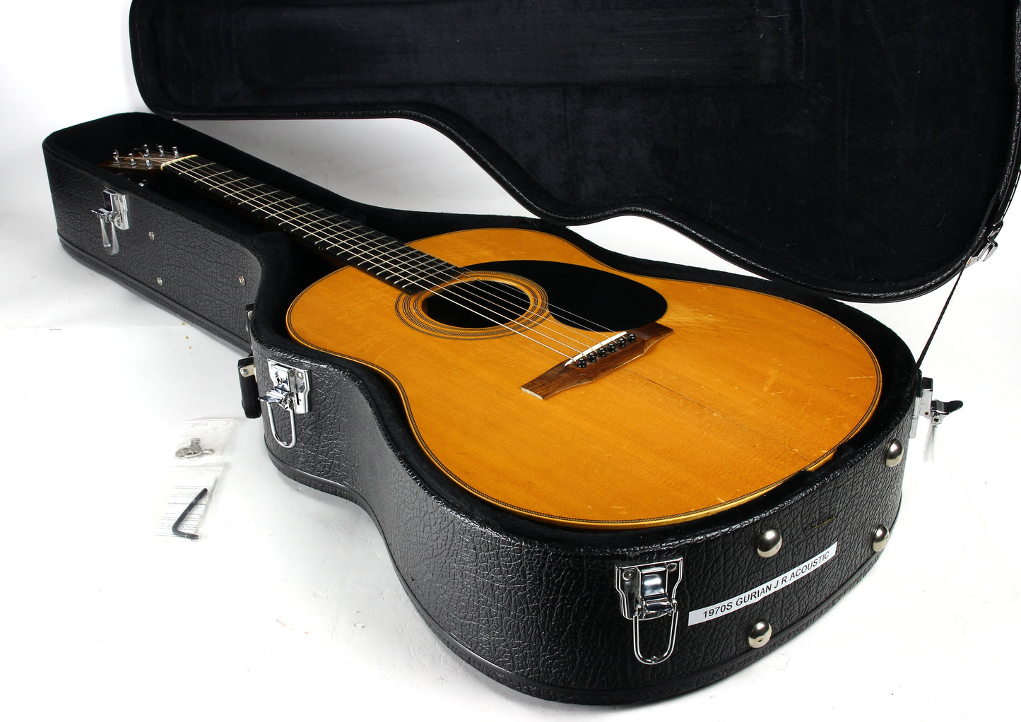 c. 1978 Gurian J R Acoustic Jumbo Rosewood Vintage Flattop Acoustic Guitar - Early Boutique Builder!