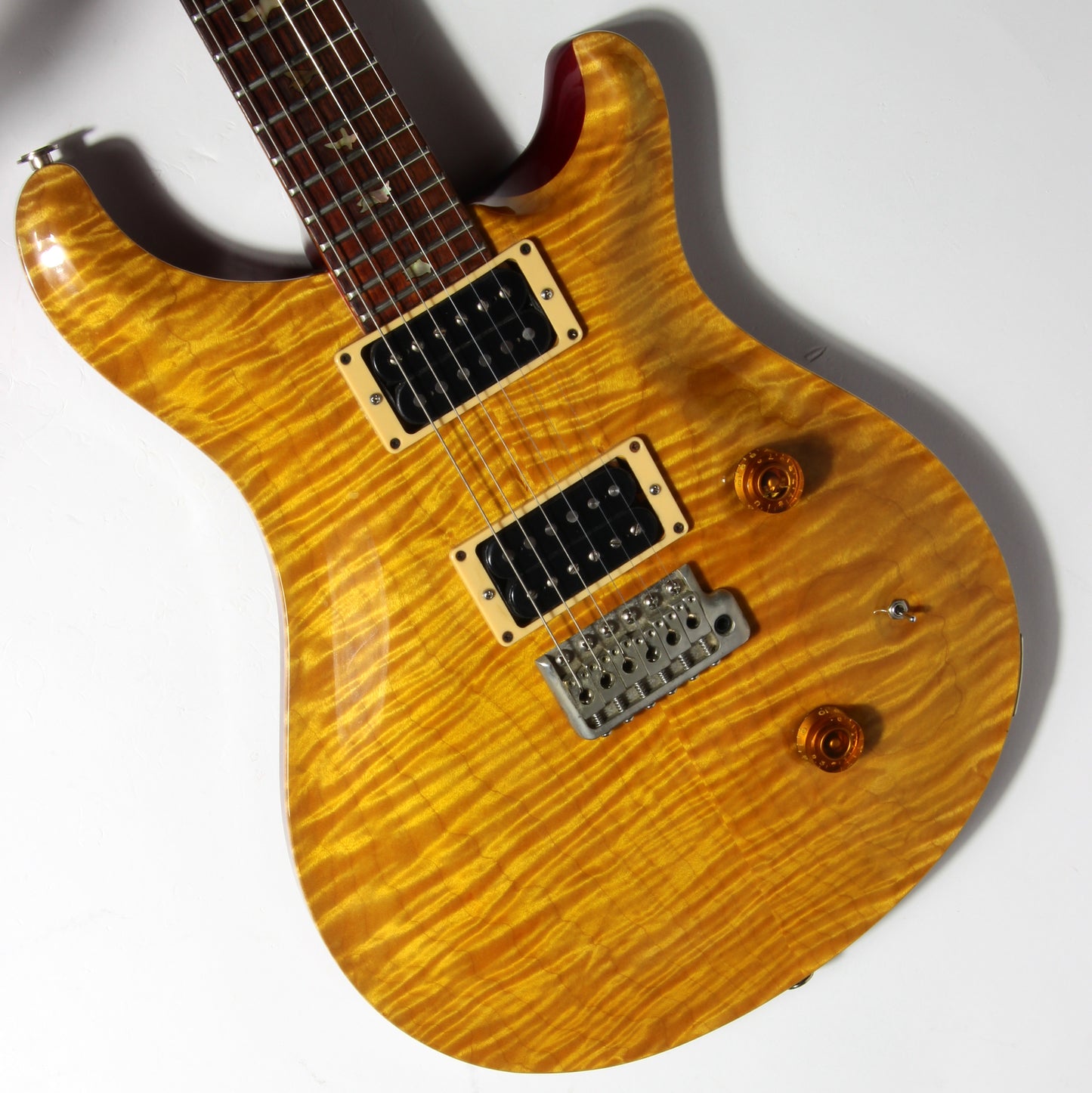 1989 PRS Custom 24 KILLER 10-Top BRAZILIAN ROSEWOOD Paul Reed Smith - Vintage Yellow 1980's