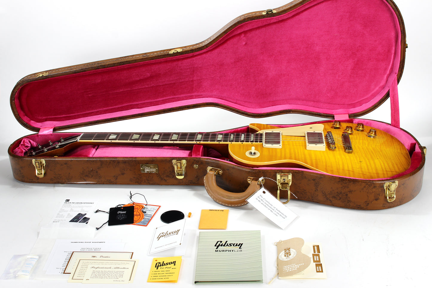 2023 Gibson Custom 1959 Les Paul Standard R9 Murphy Lab Ultra Heavy Aged '59 -- Lemon Burst, Historic, LP