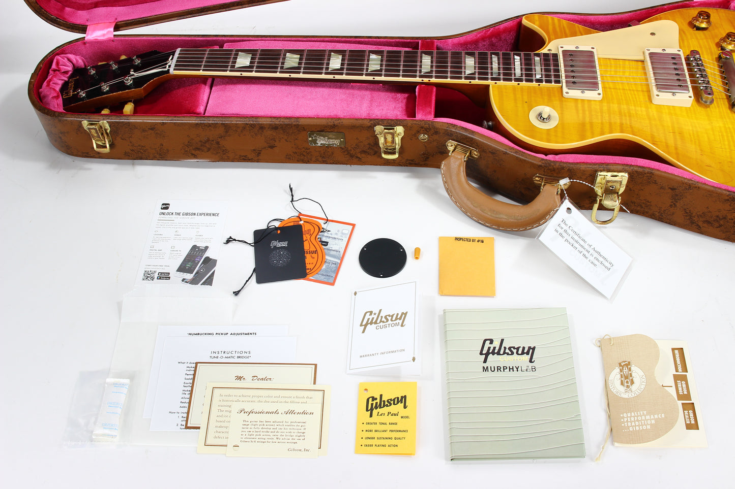 2023 Gibson Custom 1959 Les Paul Standard R9 Murphy Lab Ultra Heavy Aged '59 -- Lemon Burst, Historic, LP