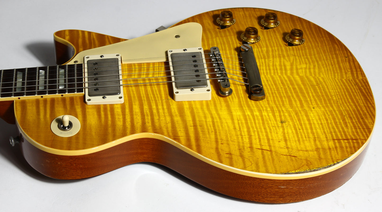 2023 Gibson Custom 1959 Les Paul Standard R9 Murphy Lab Ultra Heavy Aged '59 -- Lemon Burst, Historic, LP