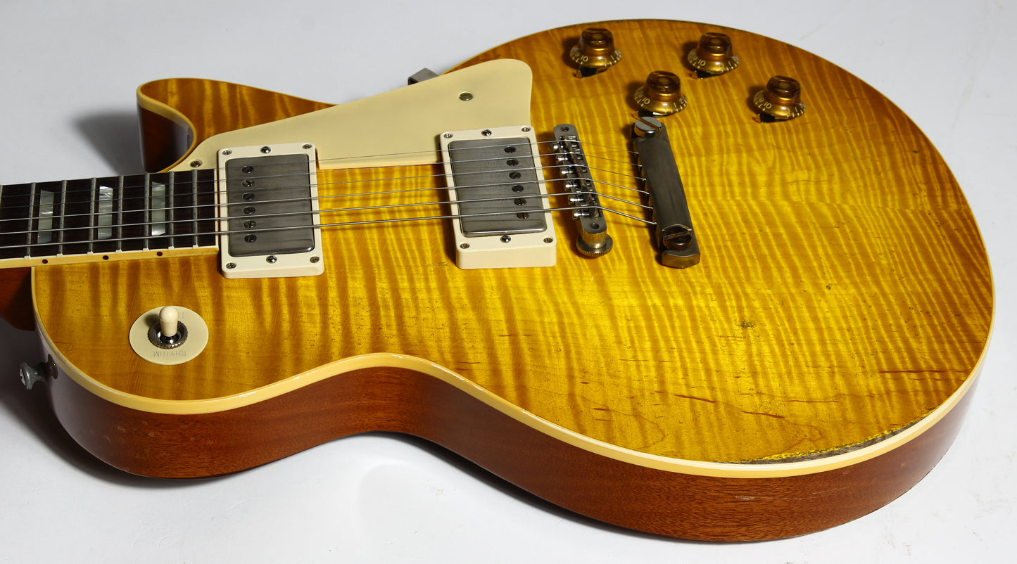 2023 Gibson Custom 1959 Les Paul Standard R9 Murphy Lab Ultra Heavy Aged '59 -- Lemon Burst, Historic, LP