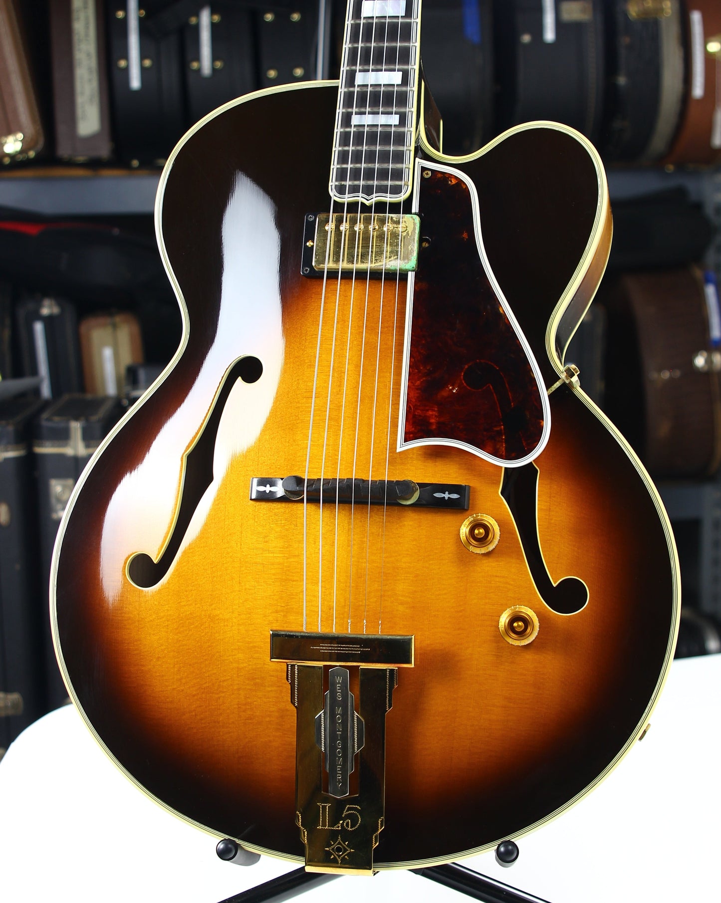 1994 Gibson MASTER MODEL L-5 Wes Montgomery Sunburst - Custom Shop, w/ COA and Case Cover!