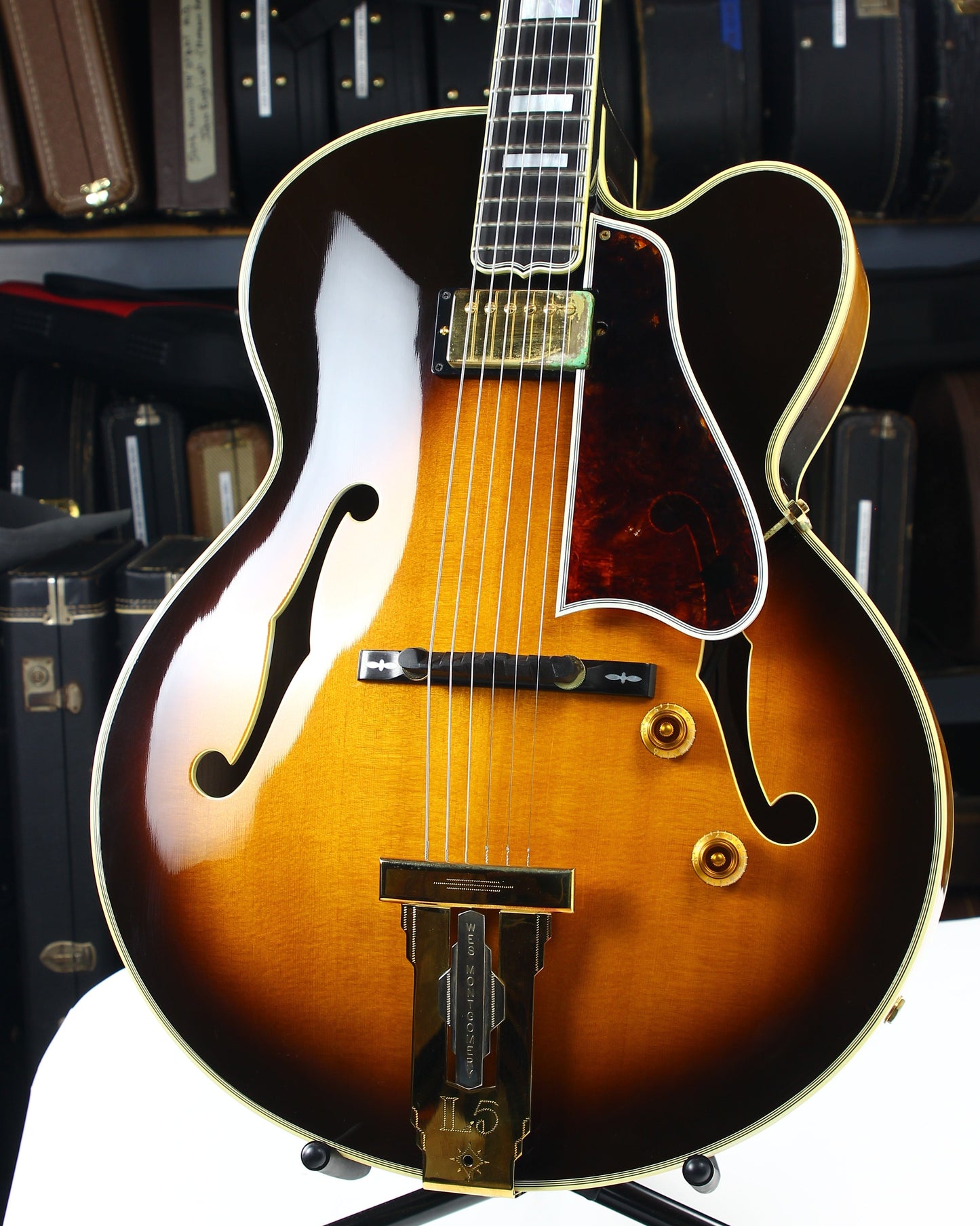 1994 Gibson MASTER MODEL L-5 Wes Montgomery Sunburst - Custom Shop, w/ COA and Case Cover!