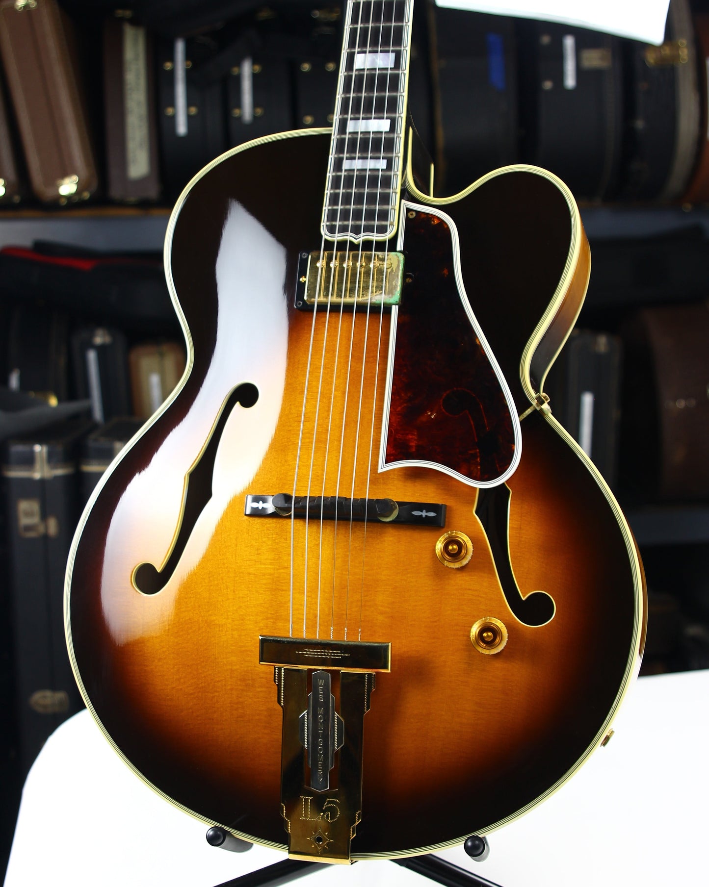 1994 Gibson MASTER MODEL L-5 Wes Montgomery Sunburst - Custom Shop, w/ COA and Case Cover!