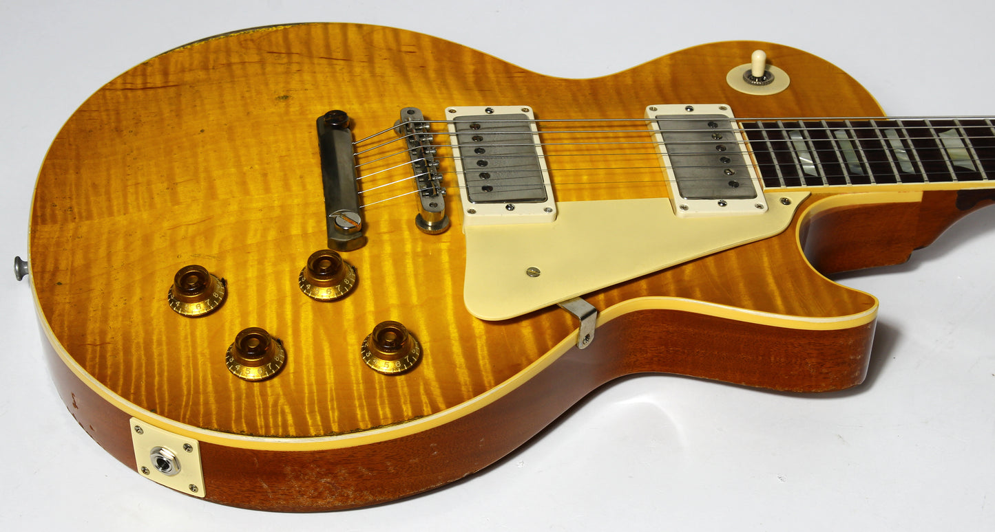 2023 Gibson Custom 1959 Les Paul Standard R9 Murphy Lab Ultra Heavy Aged '59 -- Lemon Burst, Historic, LP
