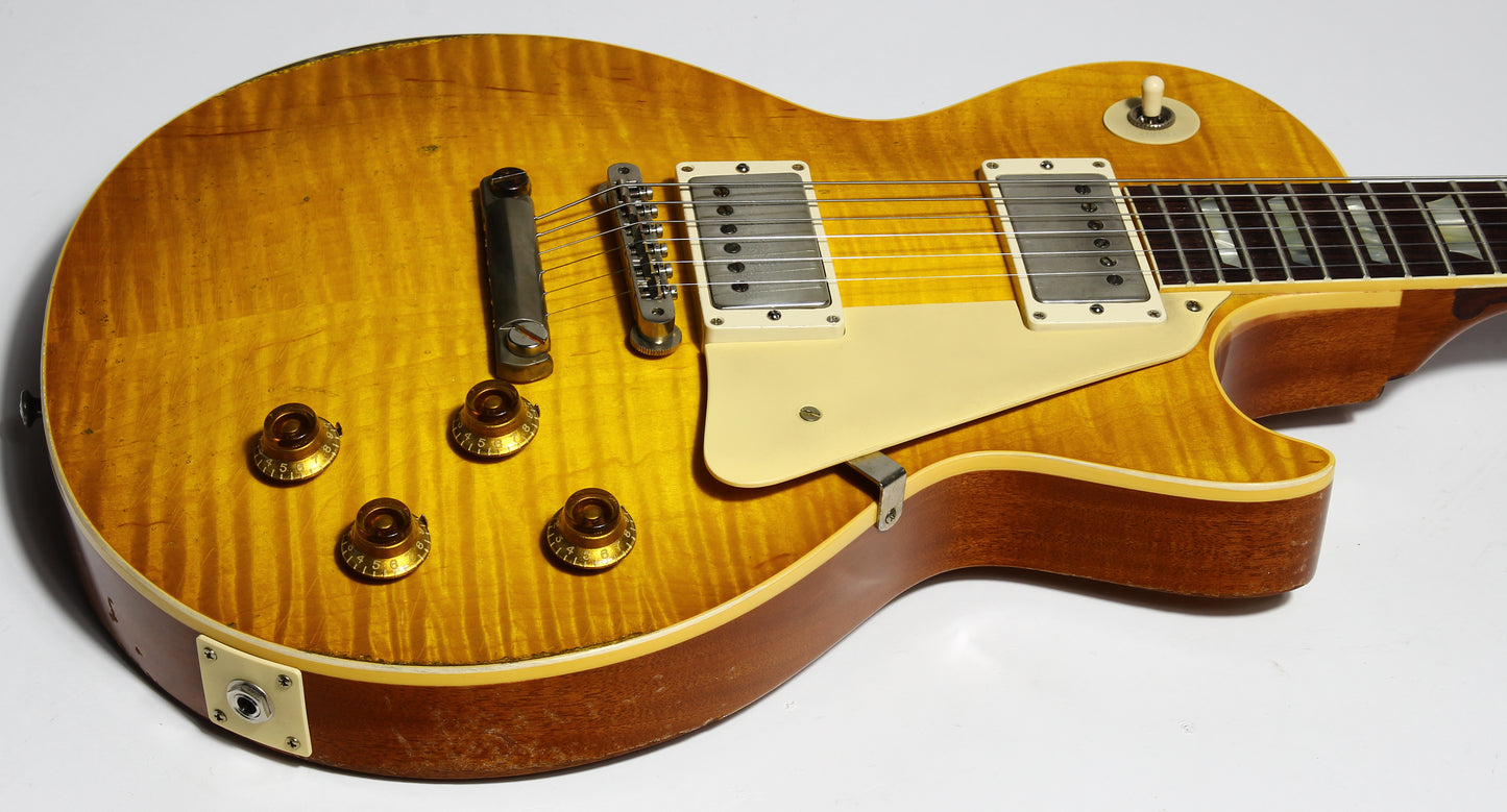 2023 Gibson Custom 1959 Les Paul Standard R9 Murphy Lab Ultra Heavy Aged '59 -- Lemon Burst, Historic, LP