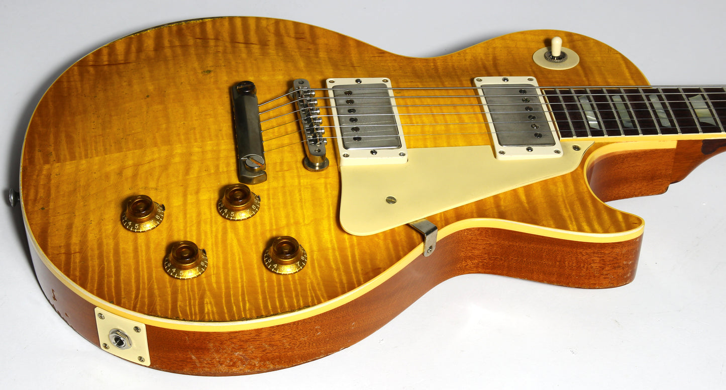 2023 Gibson Custom 1959 Les Paul Standard R9 Murphy Lab Ultra Heavy Aged '59 -- Lemon Burst, Historic, LP