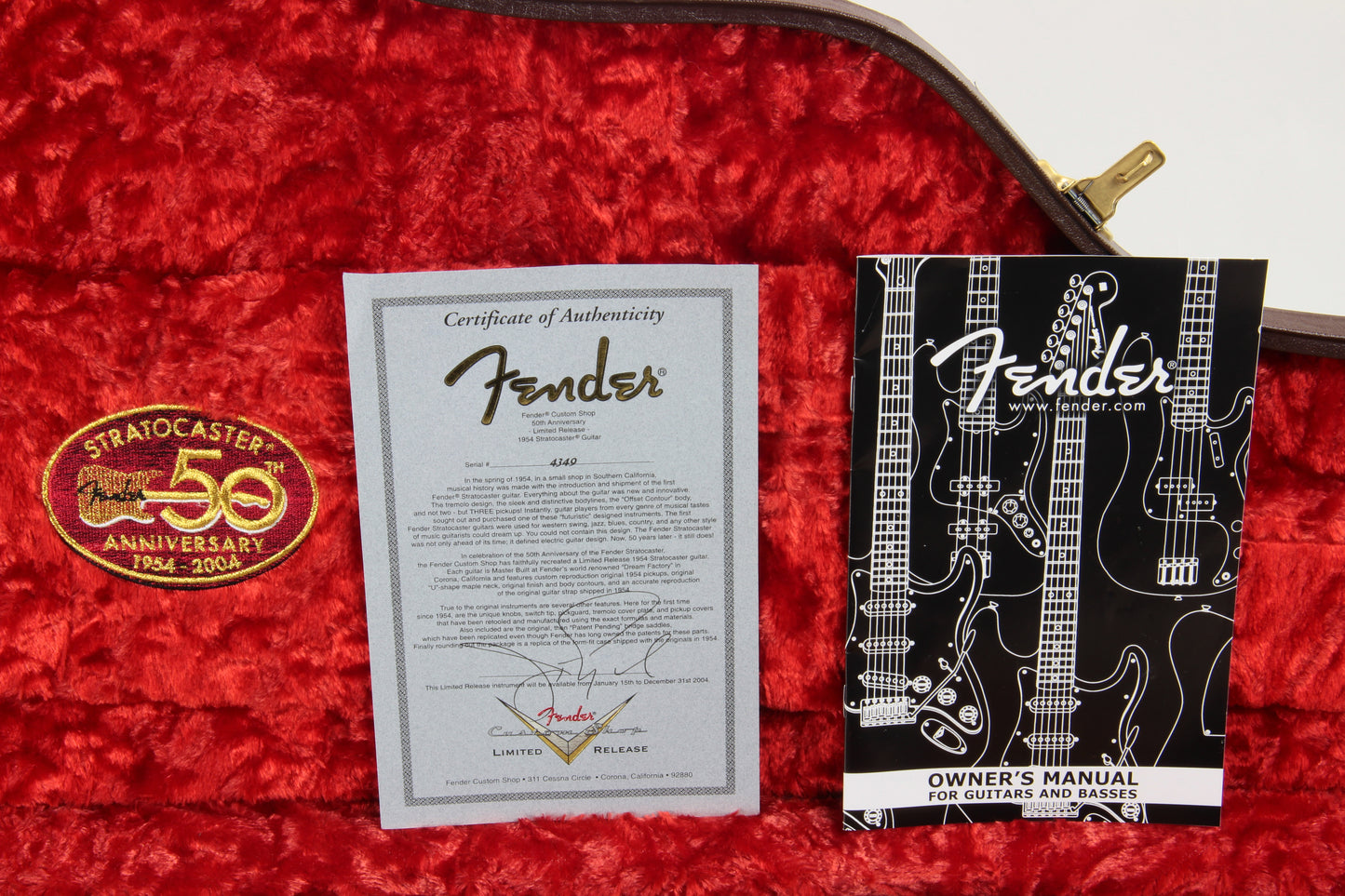 2004 Fender Custom Shop Masterbuilt John English 1954 Stratocaster 50th Anniversary - Norman's Rare Guitars Specs, 2-Tone '54 Sunburst