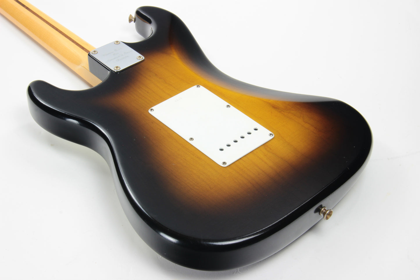 2004 Fender Custom Shop Masterbuilt John English 1954 Stratocaster 50th Anniversary - Norman's Rare Guitars Specs, 2-Tone '54 Sunburst