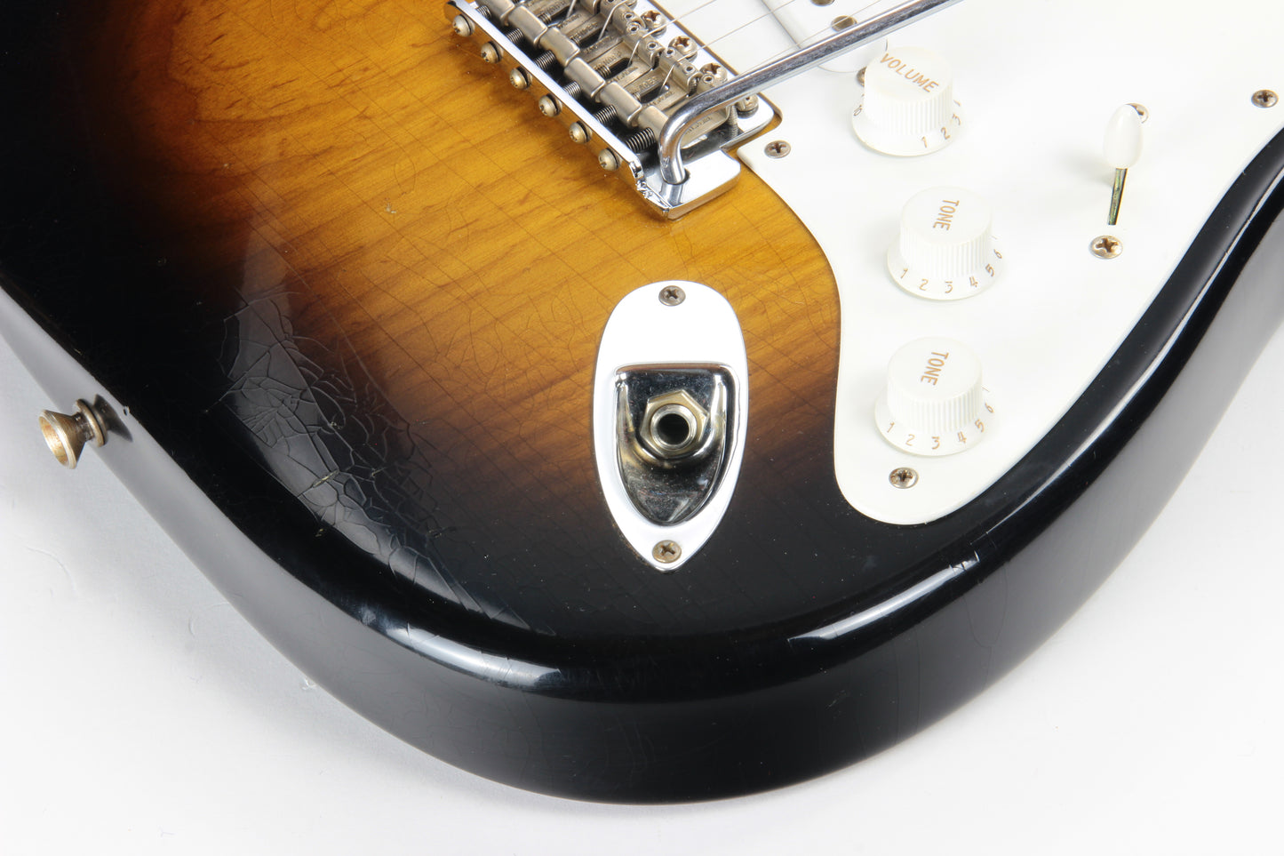 2004 Fender Custom Shop Masterbuilt John English 1954 Stratocaster 50th Anniversary - Norman's Rare Guitars Specs, 2-Tone '54 Sunburst